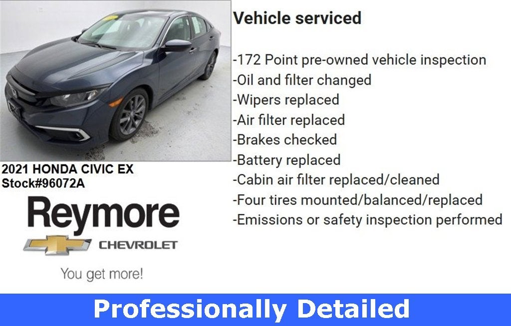 2021 Honda Civic Sedan EX