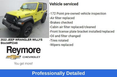 2022 Jeep Wrangler Willys 4x4