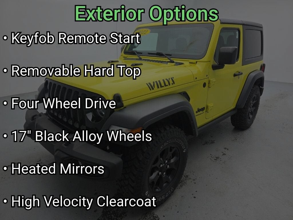 2022 Jeep Wrangler Willys 4x4