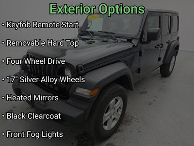 2022 Jeep Wrangler Unlimited Sport S 4x4