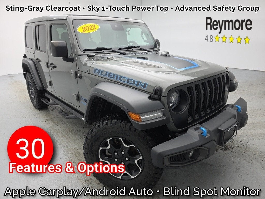 2022 Jeep Wrangler 4xe Unlimited Rubicon 4x4