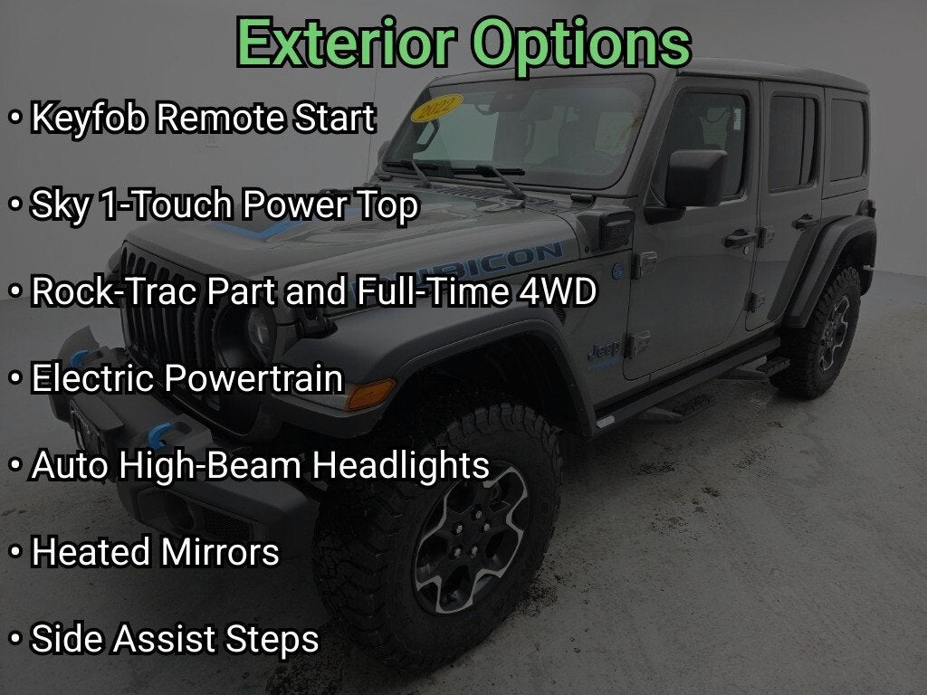 2022 Jeep Wrangler 4xe Unlimited Rubicon 4x4
