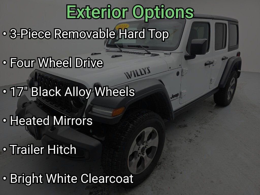 2024 Jeep Wrangler 4-Door Willys 4x4