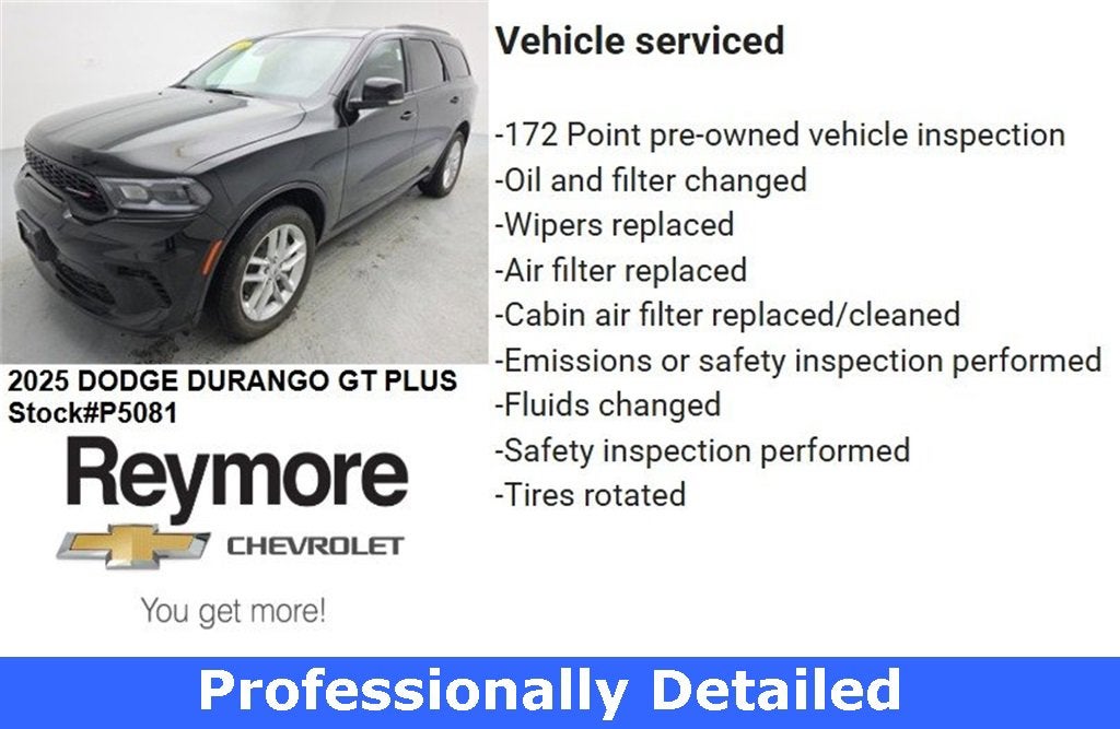 2025 Dodge Durango GT Plus AWD
