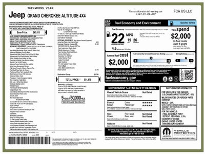 2023 Jeep Grand Cherokee Altitude 4x4