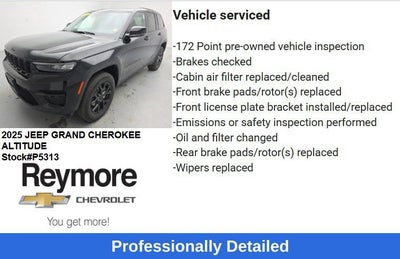 2025 Jeep Grand Cherokee Altitude 4x4