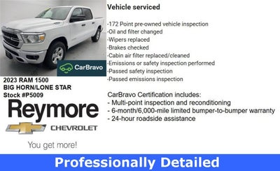 2023 RAM 1500 Big Horn Crew Cab 4x4 5'7" Box
