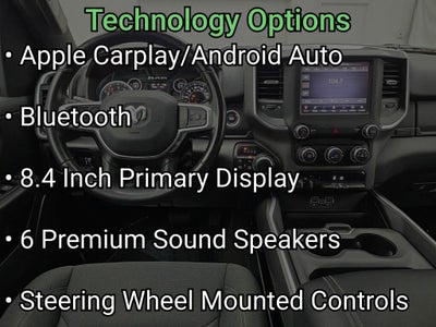 2021 RAM 1500 Big Horn Quad Cab 4x4 6'4" Box