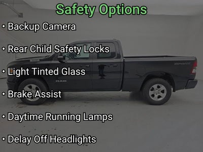 2021 RAM 1500 Big Horn Quad Cab 4x4 6'4" Box