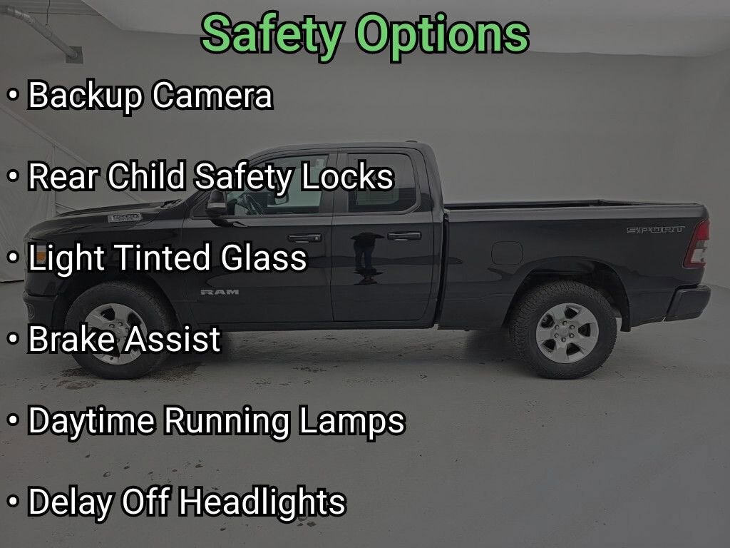 2021 RAM 1500 Big Horn Quad Cab 4x4 6'4" Box