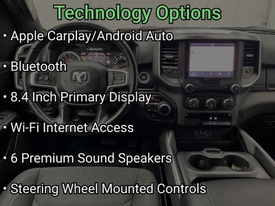 2022 RAM 1500 Big Horn Crew Cab 4x4 5'7" Box