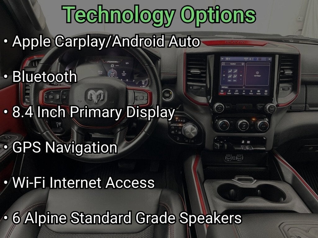 2023 RAM 1500 Rebel Crew Cab 4x4 5'7" Box