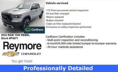 2023 RAM 1500 Rebel Crew Cab 4x4 5'7" Box