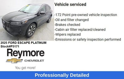 2025 Ford Escape Platinum