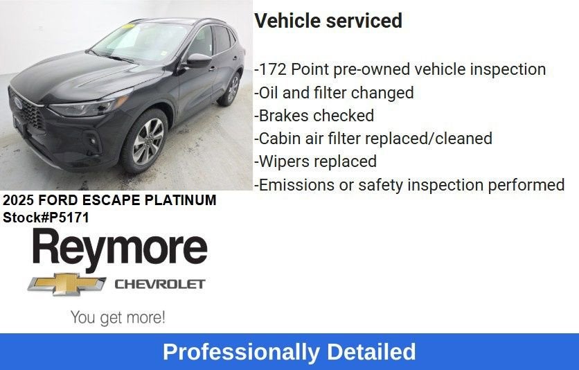 2025 Ford Escape Platinum