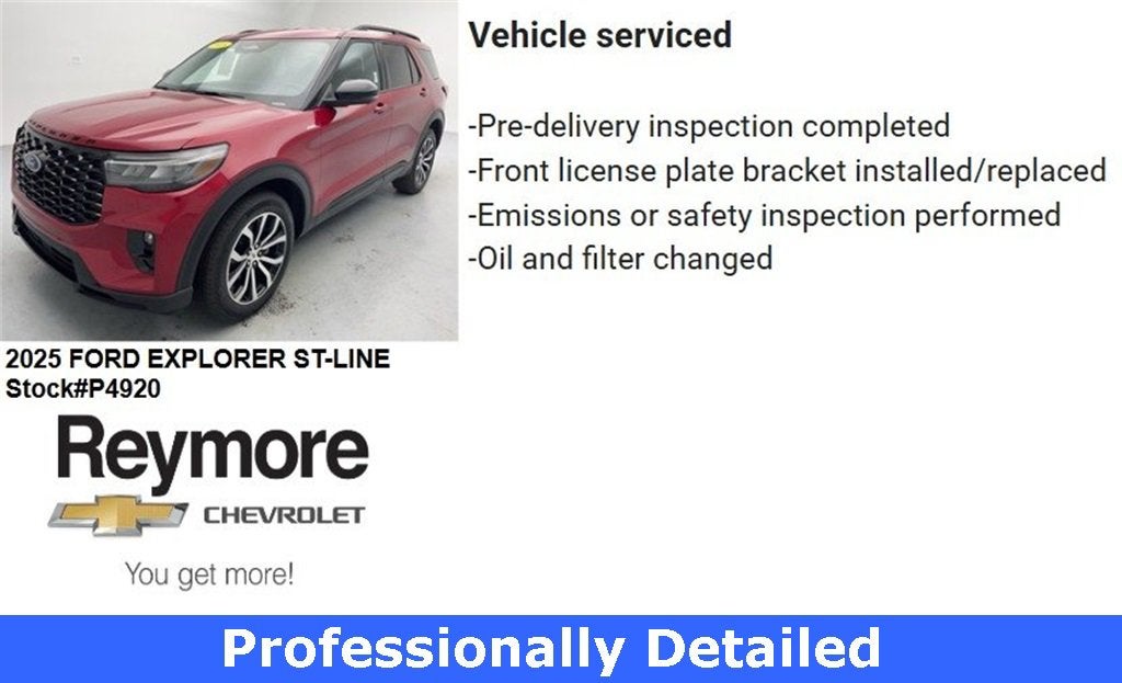 2025 Ford Explorer ST-Line