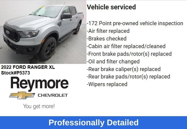 2022 Ford Ranger XL