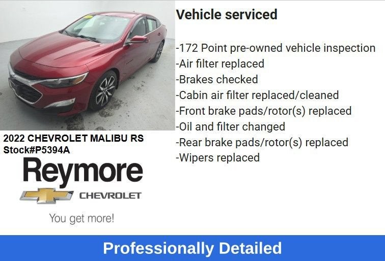 2022 Chevrolet Malibu RS