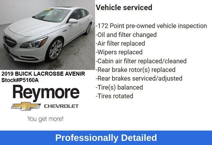 2019 Buick LaCrosse Avenir