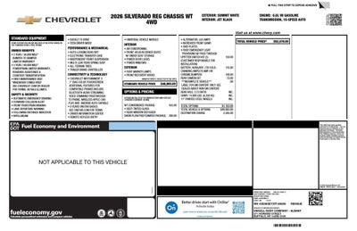 2026 Chevrolet Silverado 3500 HD Chassis Cab Work Truck