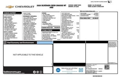 2026 Chevrolet Silverado 3500 HD Chassis Cab Work Truck