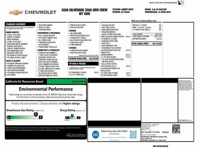 2026 Chevrolet Silverado 3500 HD WT