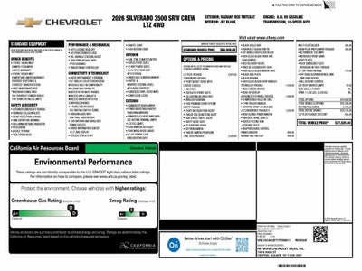 2026 Chevrolet Silverado 3500 HD LTZ