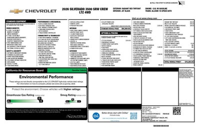 2026 Chevrolet Silverado 3500 HD LTZ