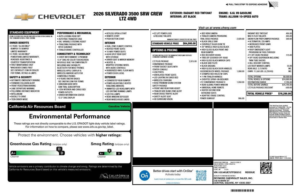 2026 Chevrolet Silverado 3500 HD LTZ