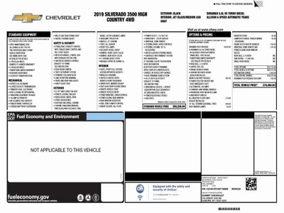 2019 Chevrolet Silverado 3500 HD High Country