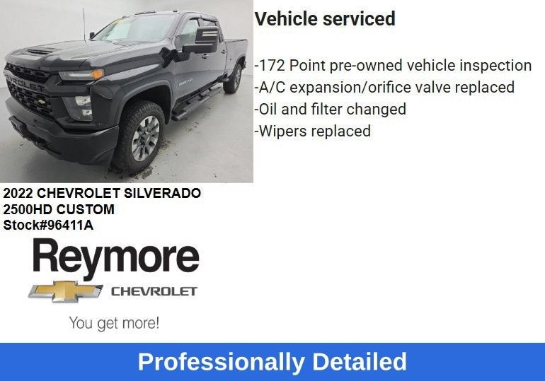 2022 Chevrolet Silverado 2500 HD Custom