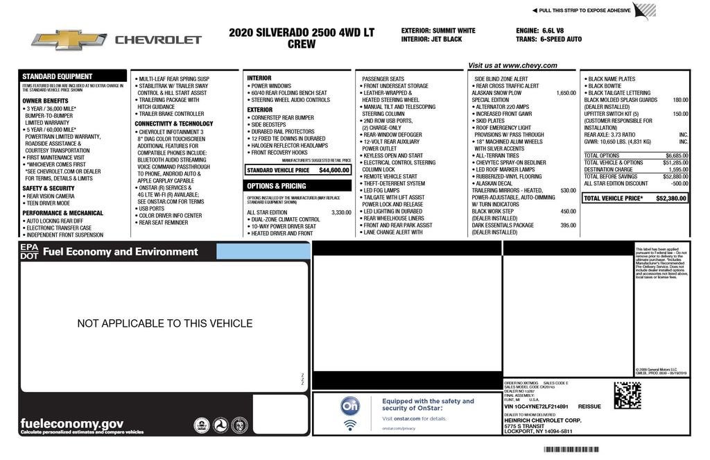 2020 Chevrolet Silverado 2500 HD LT
