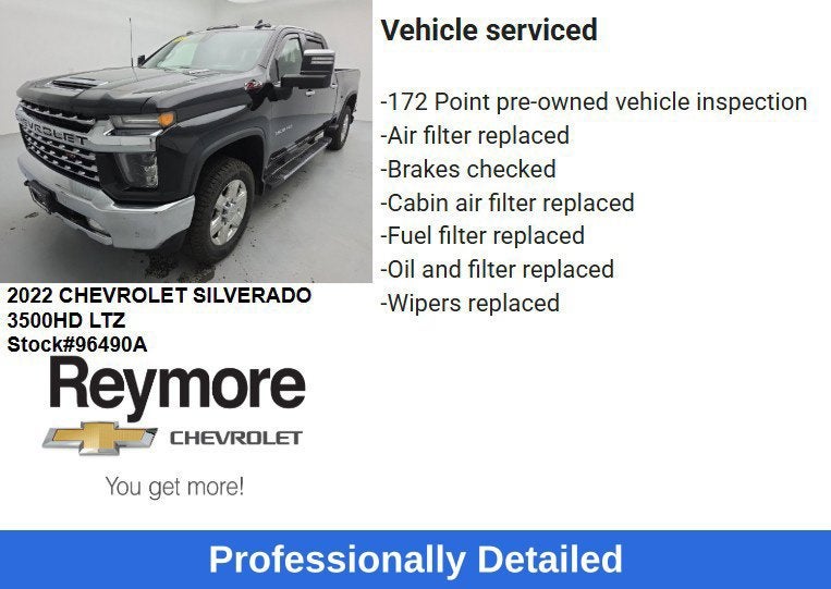 2022 Chevrolet Silverado 3500 HD LTZ