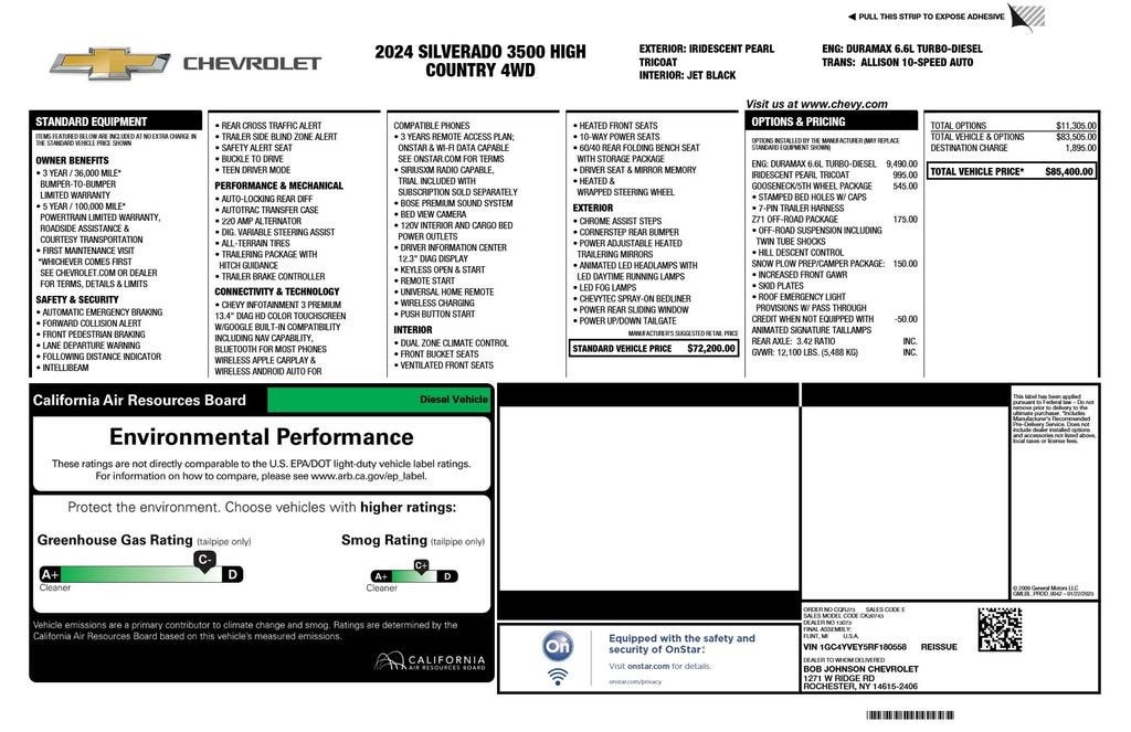 2024 Chevrolet Silverado 3500 HD High Country