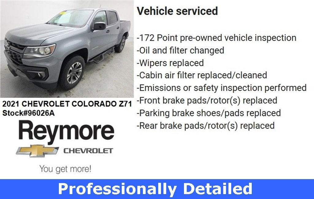 2021 Chevrolet Colorado Z71