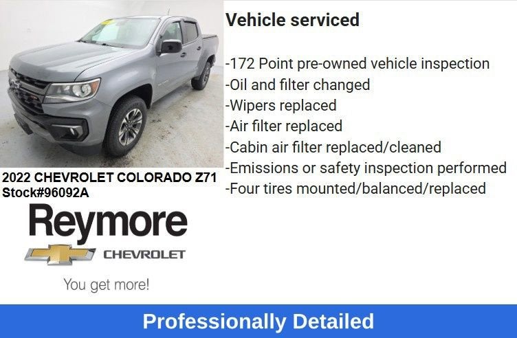 2022 Chevrolet Colorado Z71