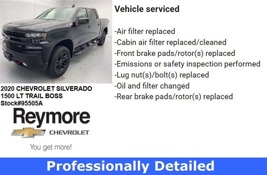 2020 Chevrolet Silverado 1500 LT Trail Boss