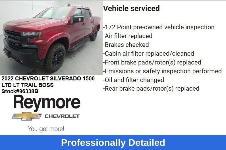 2022 Chevrolet Silverado 1500 LTD LT Trail Boss
