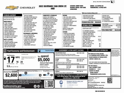2023 Chevrolet Silverado 1500 LTZ