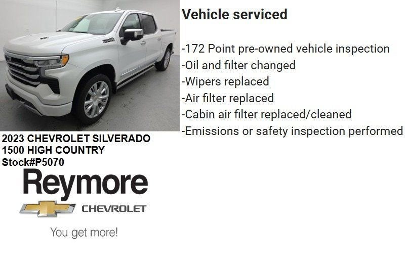 2023 Chevrolet Silverado 1500 High Country