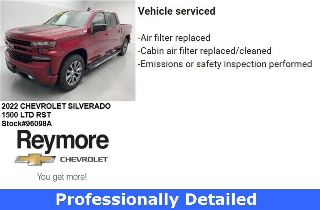 2022 Chevrolet Silverado 1500 LTD RST