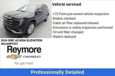 2024 GMC Acadia Elevation