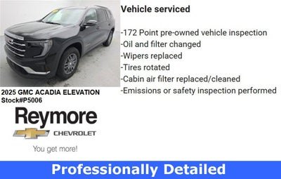 2025 GMC Acadia Elevation