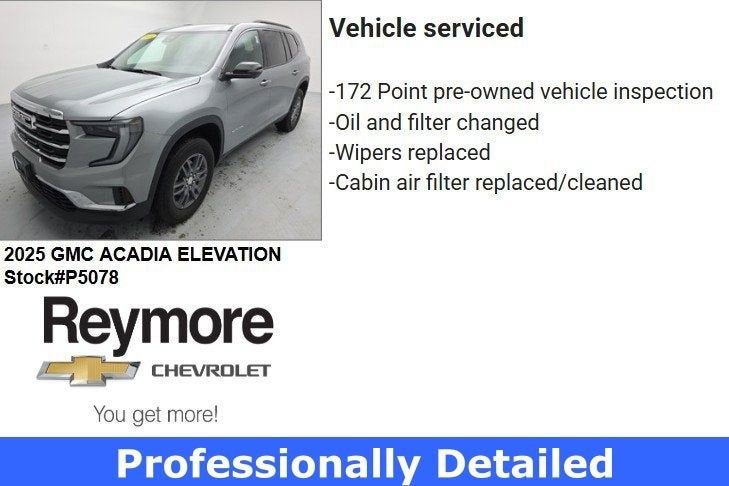 2025 GMC Acadia Elevation