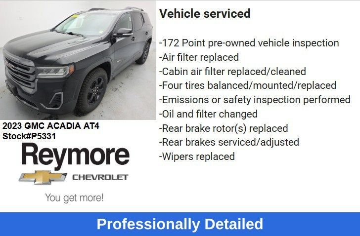 2023 GMC Acadia AT4