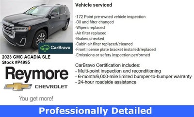 2023 GMC Acadia SLE