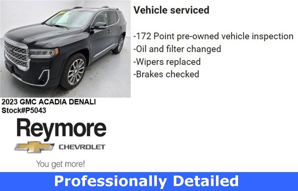 2023 GMC Acadia Denali