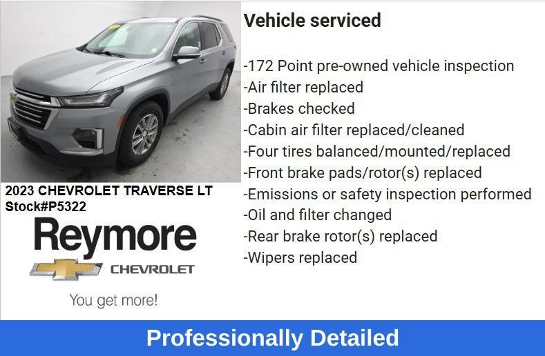 2023 Chevrolet Traverse LT Cloth
