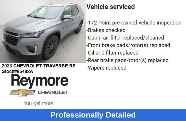 2023 Chevrolet Traverse RS