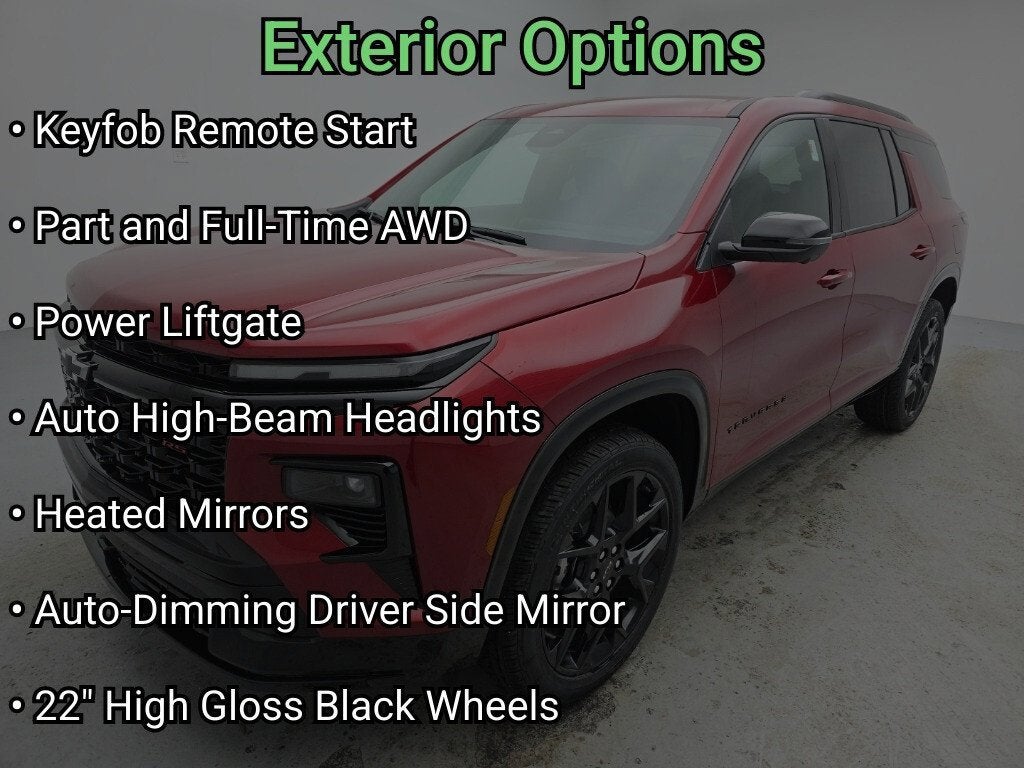 2026 Chevrolet Traverse RS